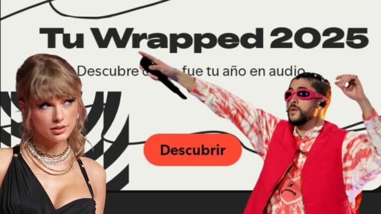 Bad Bunny Encabeza el Ranking de Spotify Wrapped 2025 Junto a Huntrix y Taylor Swift