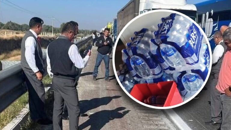 Tragedia en Puebla-Orizaba: Aumentan el precio del agua hasta 150 pesos para camioneros atrapados