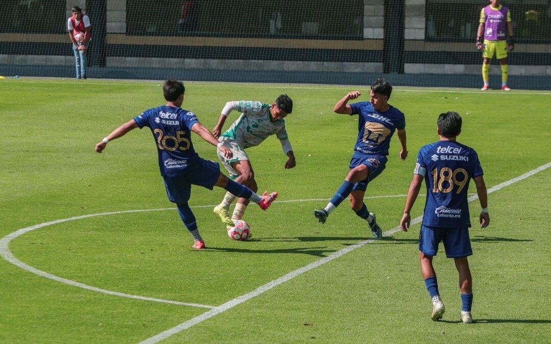 Santos enfrenta derrota ante Pumas en la ida de la final Sub 21