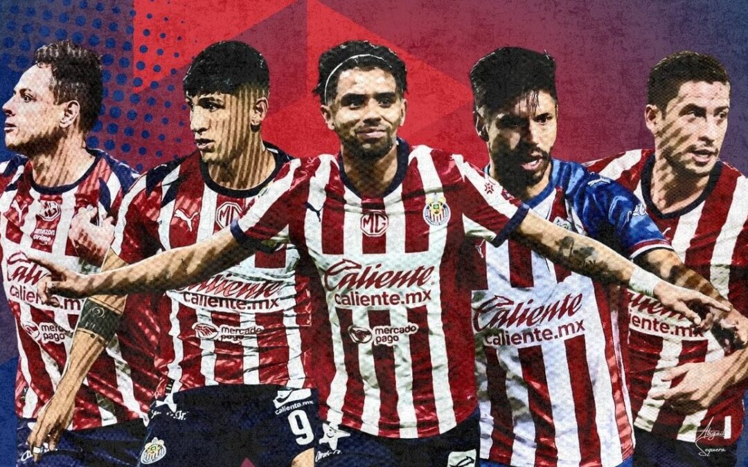 Las malas apuestas de Chivas en el ataque: Oribe, Chicharito, Pulido y Ormeño