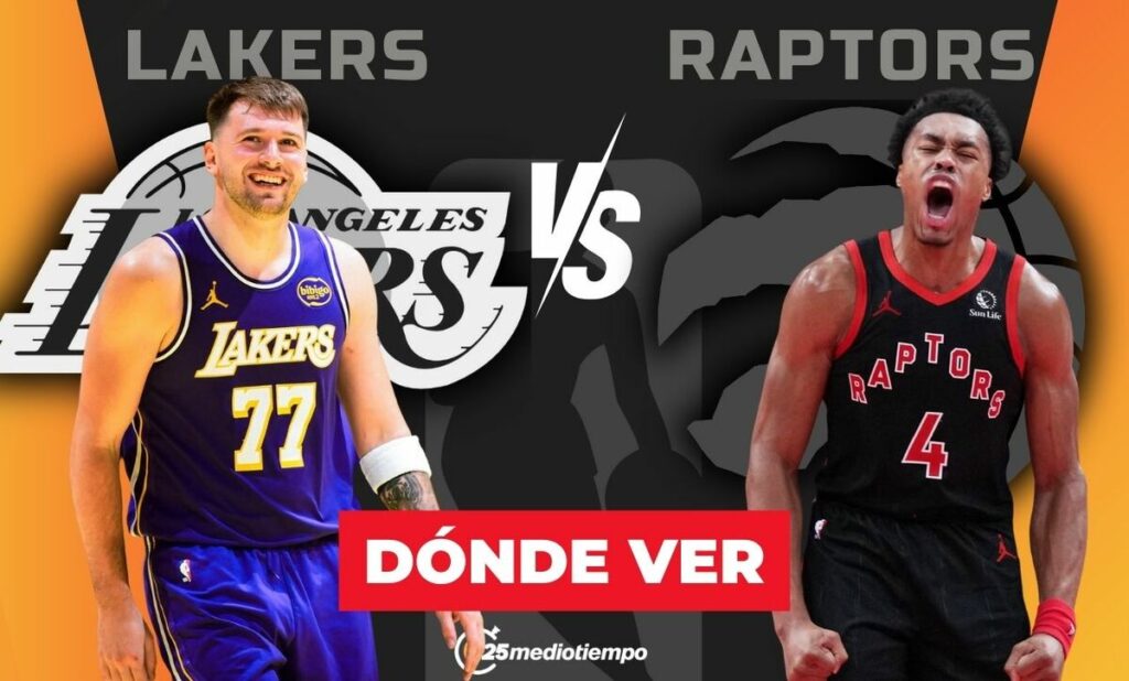 Lakers vs Raptors: Cómo Ver EN VIVO el Partido de la NBA 2025 en México Hoy