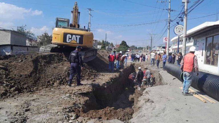 Rescate de Trabajador Atrapado Tras Derrumbe en Edomex
