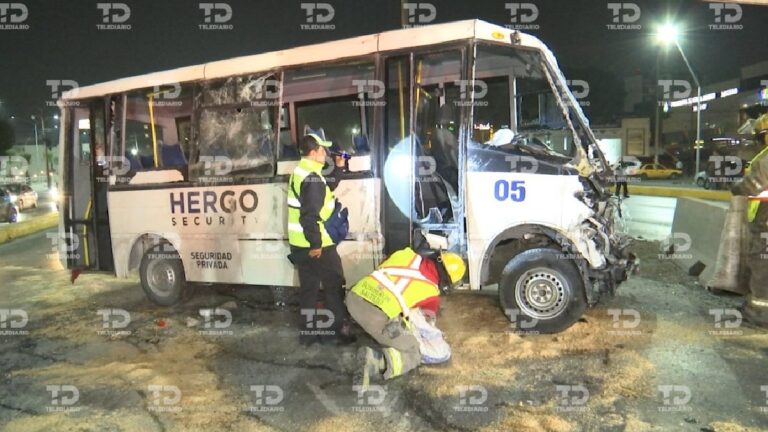 Accidente de Volcadura Deja 9 Heridos en Saltillo: Guardias de Seguridad del Parque Industrial Santa María