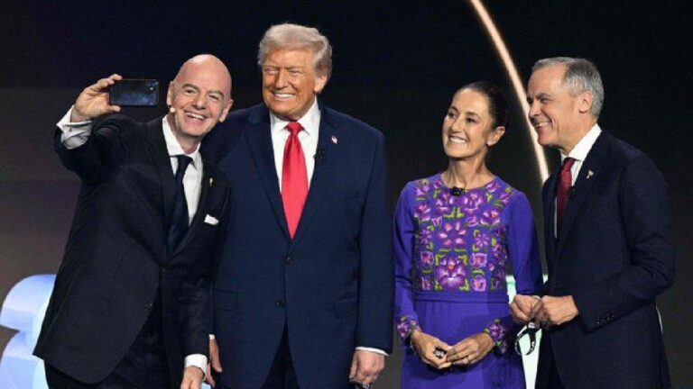 Trump reafirma relación positiva con México y Canadá antes de la reunión de líderes