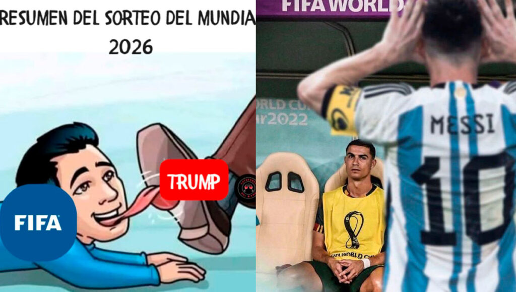 Mundial: El sorteo de la FIFA y la controversia sobre los memes de Trump
