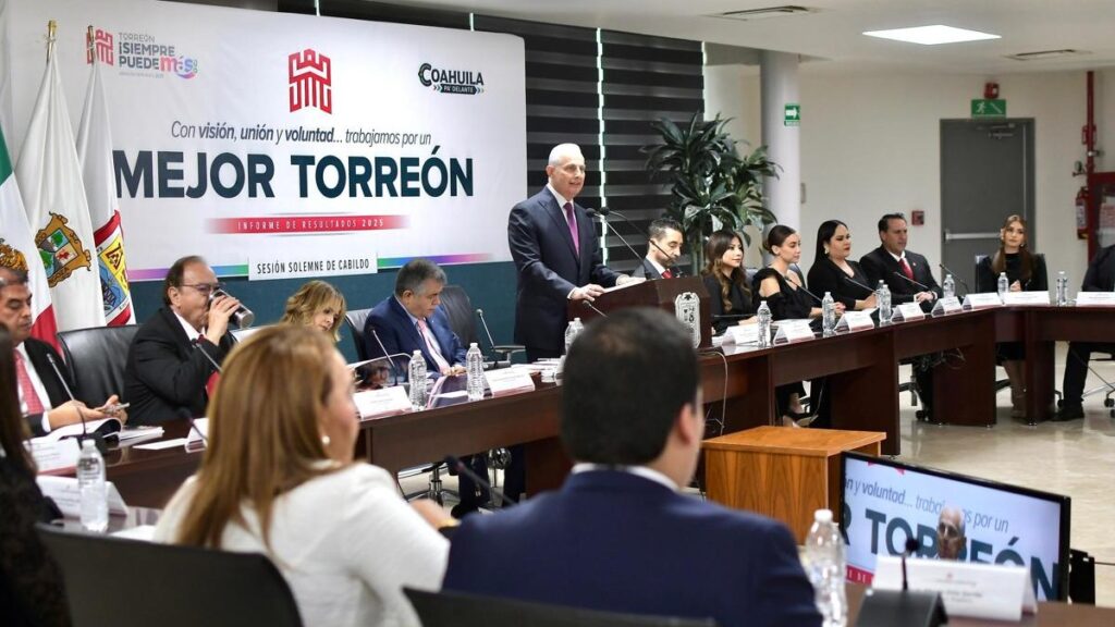 Román Alberto Cepeda Presenta el Informe Municipal a Cabildo de Stockton