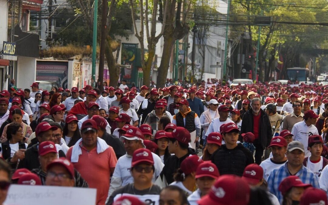 Marchas en CdMx: Calle Cerradas por el Festejo de los 7 Años de la 4T