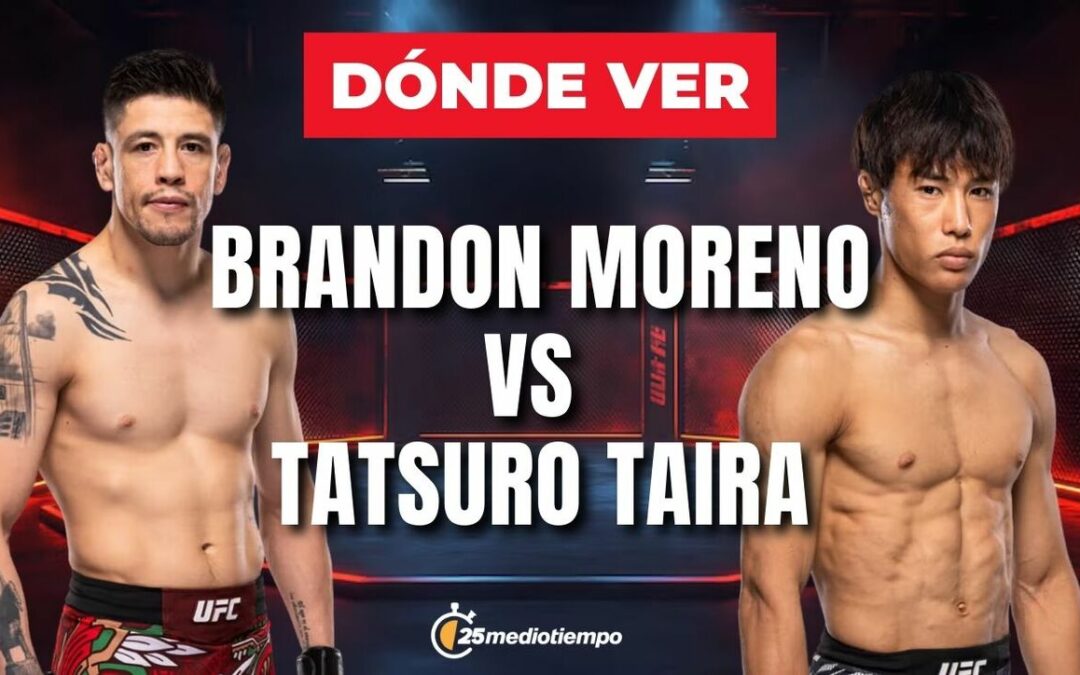 Brandon Moreno y Tatsuro Taira: Todo lo que necesitas saber sobre la pelea UFC 323 en México