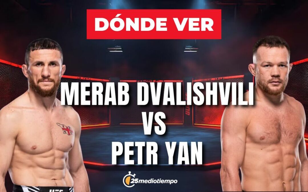 Dónde ver la emocionante pelea de Merab Dvalishvili vs Petr Yan en UFC 323