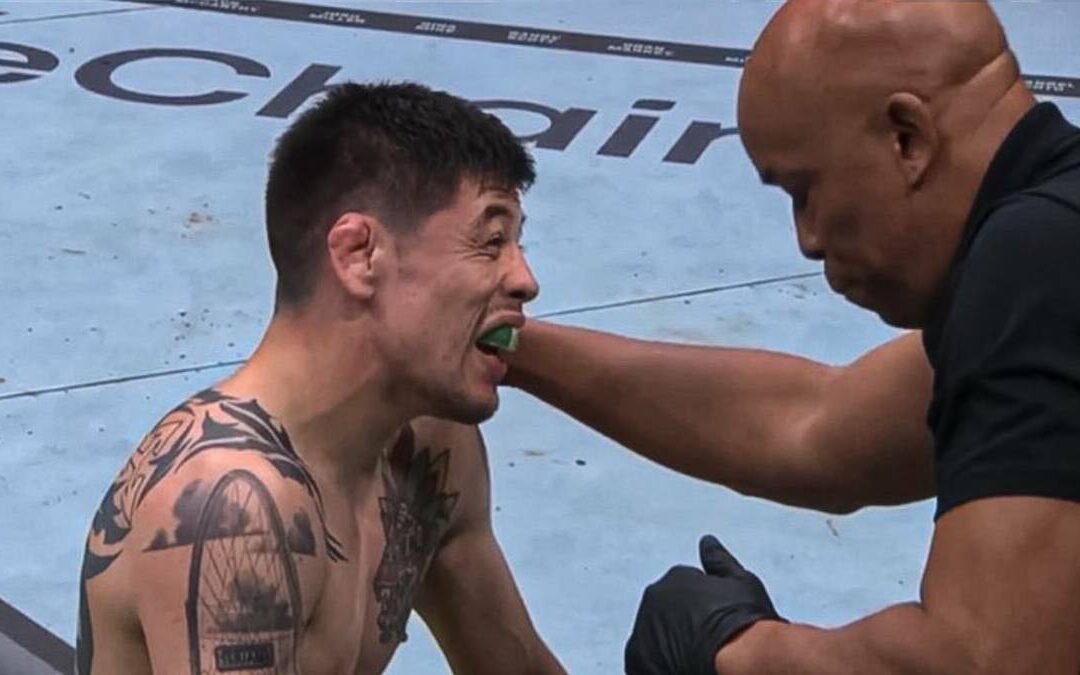 Brandon Moreno sufre un nocaut técnico ante Tatsuro Taira en una pelea intensa