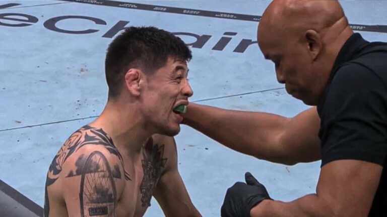 Brandon Moreno sufre un nocaut técnico ante Tatsuro Taira en una pelea intensa