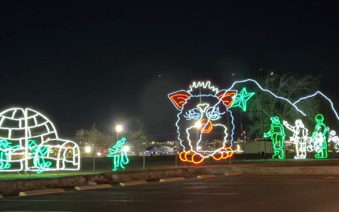 Luces navideñas: Encendido espectacular en el Parque Ascarate de El Paso
