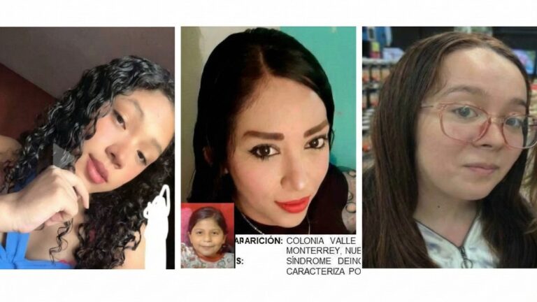Desaparición de Mujeres en Nuevo León: Ayuda a Localizar a Tres Femeninas, Incluida una Menor de 17 Años