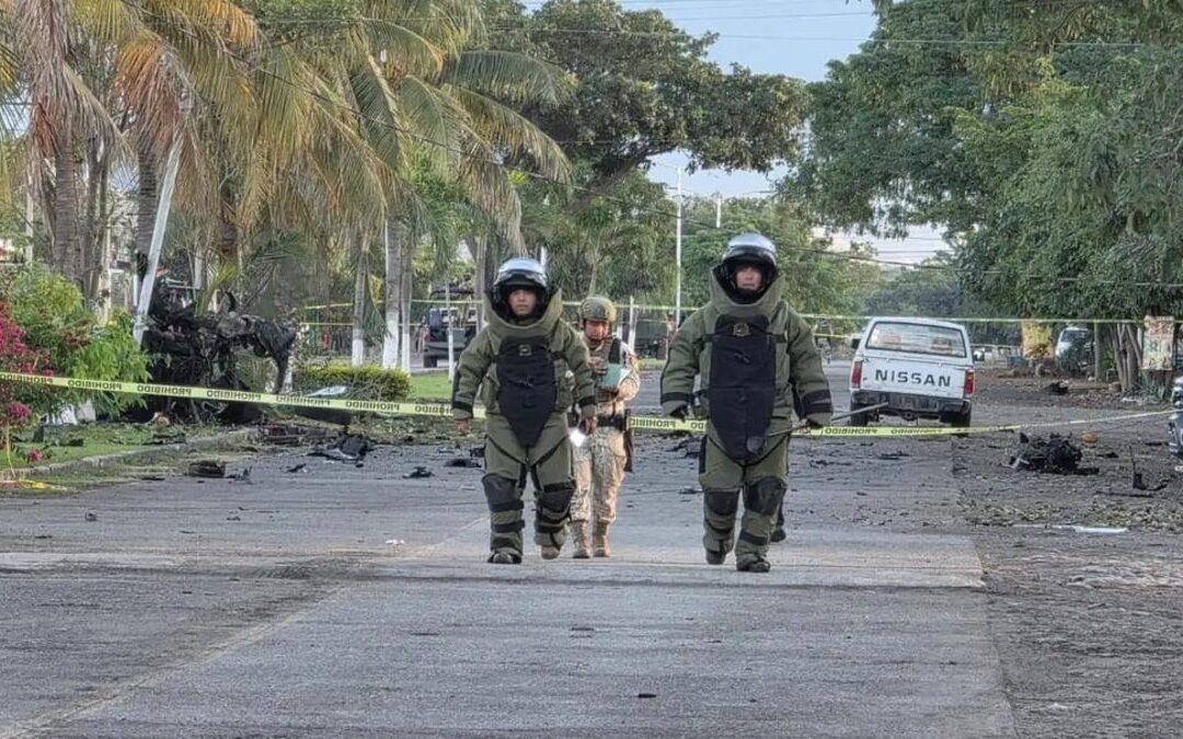 Aumento de Seguridad en Coahuayana: Respuesta a la Explosión de Coche Bomba que Causó 5 Muertos