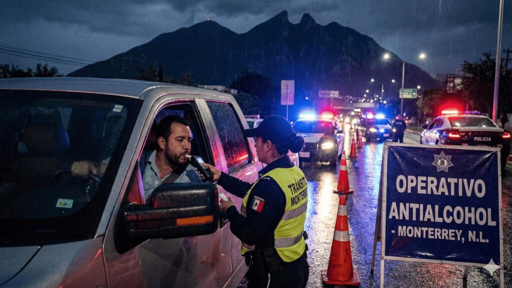 Multa por Conducir Ebrio en Monterrey: Costos y Consecuencias en Diciembre 2025