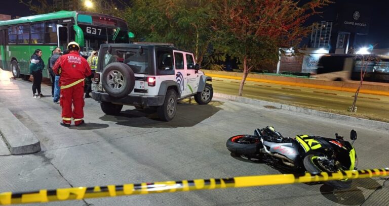 Accidente fatal: motociclista arrollado por camión en la ruta 637 de Zapopan