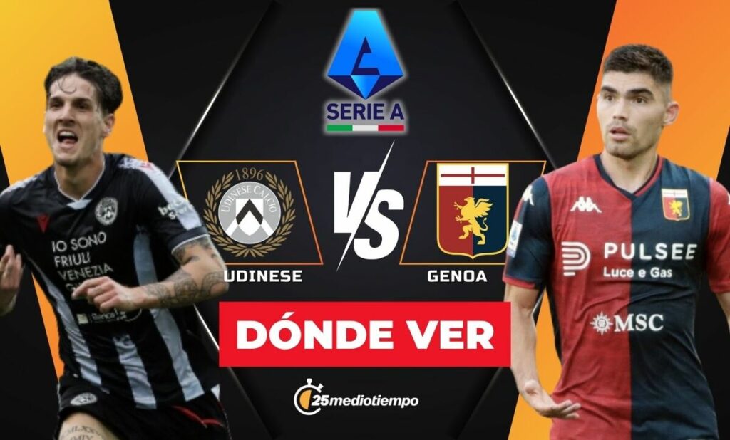 Udinese vs. Genoa EN VIVO: Descubre el Horario y Dónde Ver el Partido de la Serie A 2025