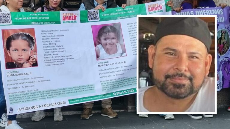 Recompensa por información sobre Luis Felipe Duarte, padrastro de niñas desaparecidas en Michoacán