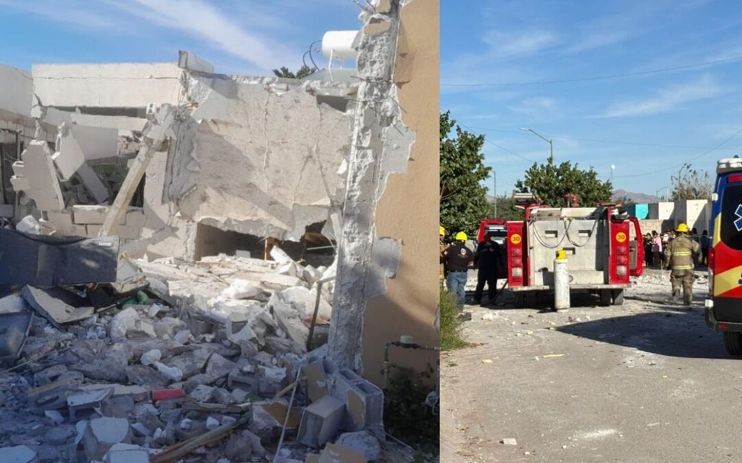 Explosión en San Agustín: Colapso de Casa y Atención a Personas Lesionadas