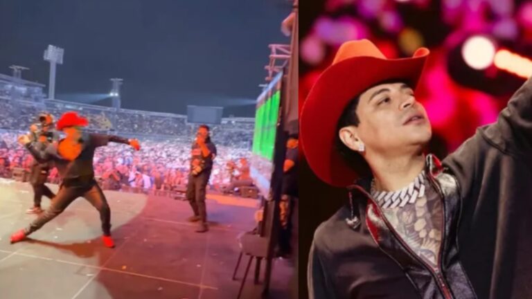 Eduin Caz Impacta en Bogotá: El Momentazo del Botellazo en Su Concierto