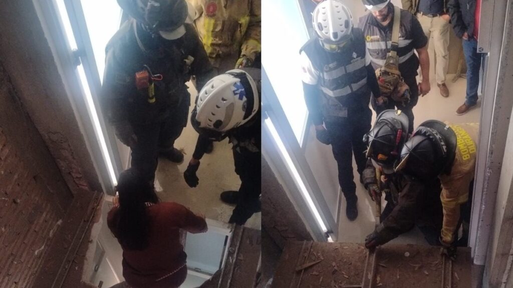 Cinco mujeres quedan atrapadas en un elevador en Durango: Un incidente preocupante