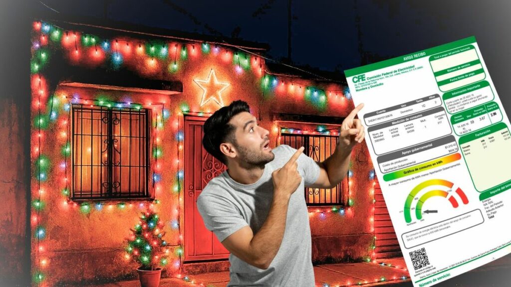 ¡Prevén el Tarifazo! Consejos para Iluminar tu Navidad y Ahorrar en el Recibo de Luz