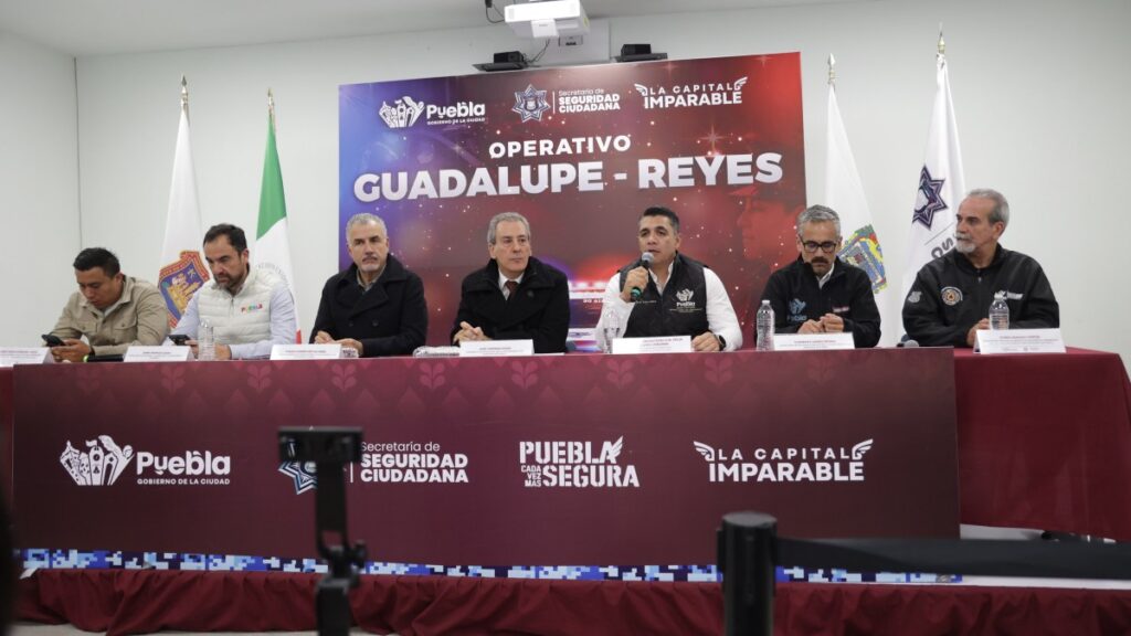 Operativo Guadalupe-Reyes en Puebla: 500 Elementos para Garantizar Seguridad en Fiestas Decembrinas