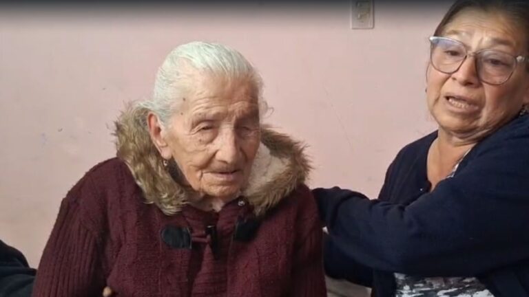 Belarmina, mujer de 103 años desalojada por su hijo, busca ayuda urgente