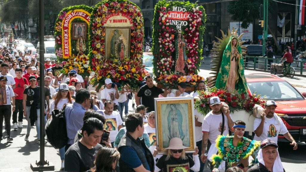 Cierres del Metro y Metrobús por el Día de la Virgen de Guadalupe en la Basílica