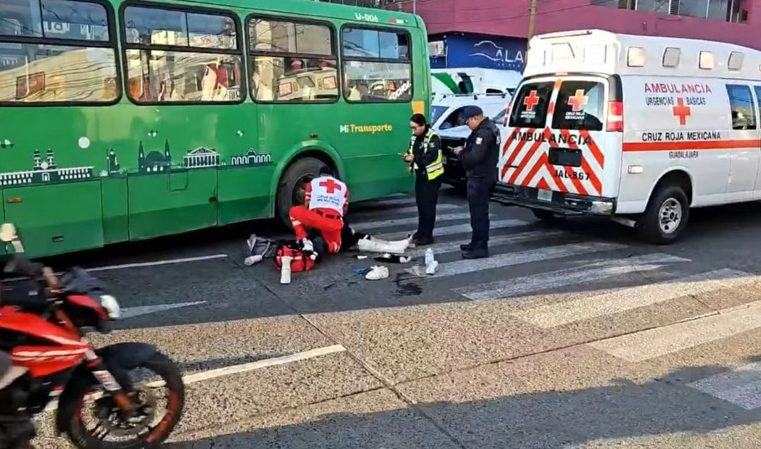 Accidente en Guadalajara: Madre e hija embestidas por camión de la ruta 175A