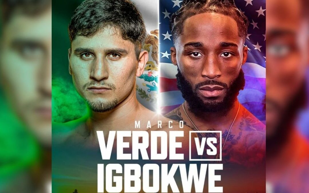 Transmisión EN VIVO: Marco Verde se enfrenta a Raphael Igbokwe en la gran pelea de box