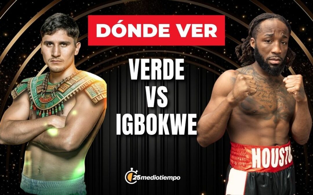 Marco Verde y Raphael Igbokwe: Horario y dónde ver en vivo la esperada pelea de boxeo