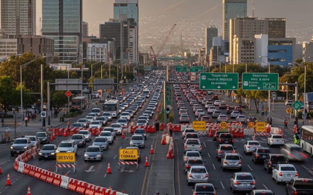 Cierres Viales Monterrey: ¡Atención! Fechas y Detalles Clave para Diciembre 2023