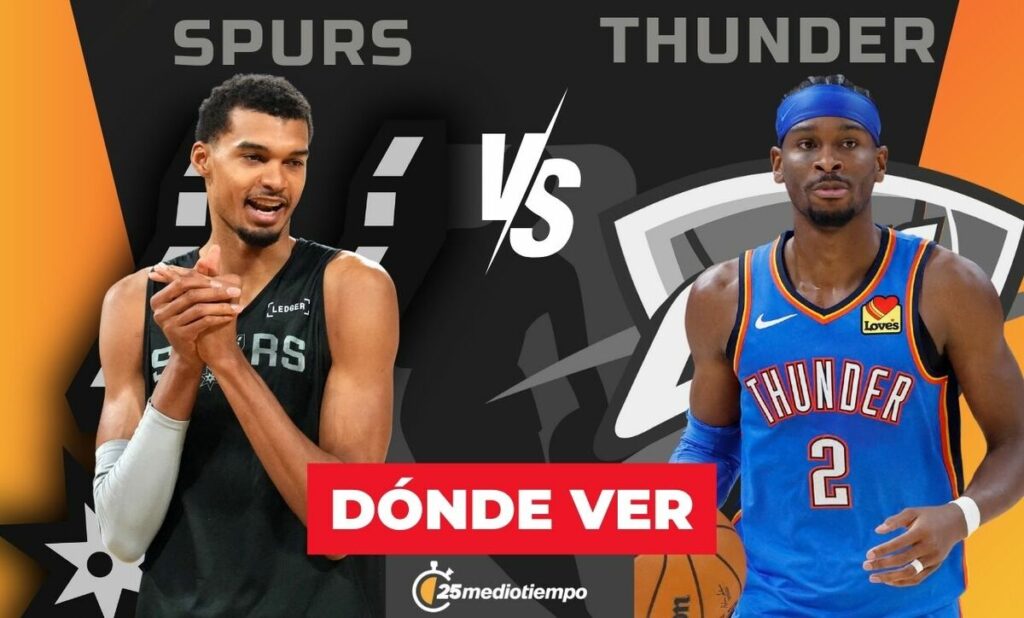 OKC Thunder vs. Spurs en Vivo: Guía de Horarios y Canales para Ver las Semifinales de la NBA Cup 2025