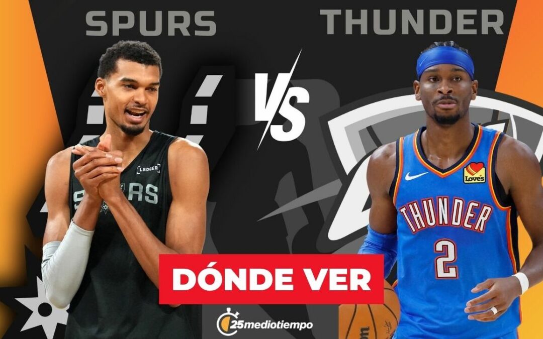 OKC Thunder vs. Spurs en Vivo: Guía de Horarios y Canales para Ver las Semifinales de la NBA Cup 2025