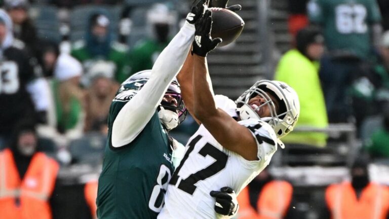 Los Eagles logran una victoria clave sobre los Raiders en la lucha por la división NFC