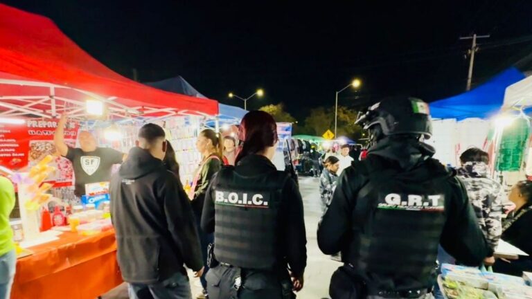 Torreón Lanza un Operativo Interinstitucional Contra la Venta de Pirotecnia