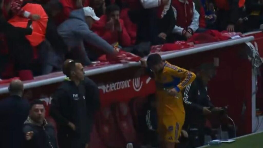 André-Pierre Gignac Golpeado por Aficionado del Toluca en la Final de Vuelta del Apertura 2025