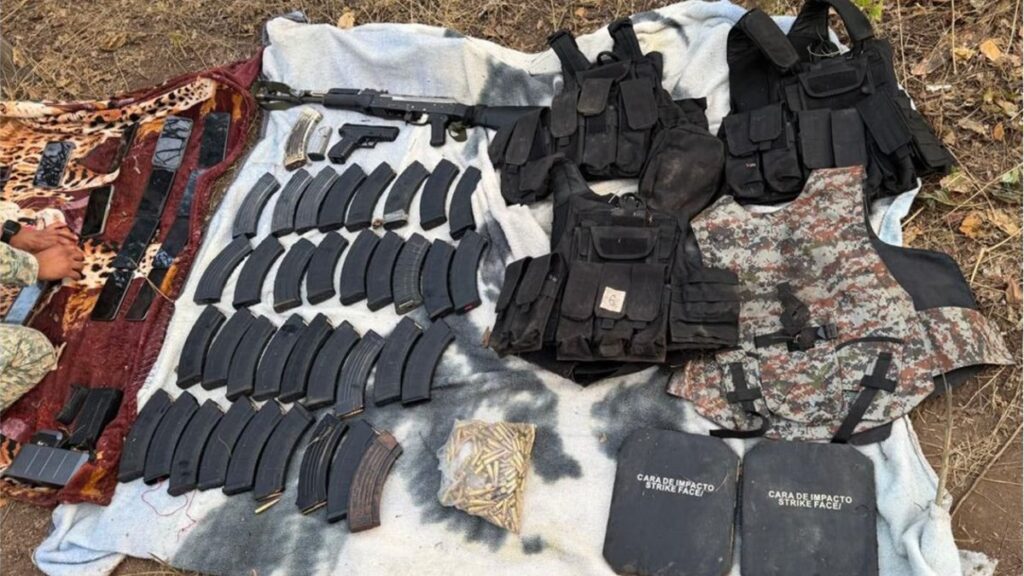 Operativo Militar de Sedena Desmantela Campamento y Captura a 6 en la Frontera de Colima y Michoacán