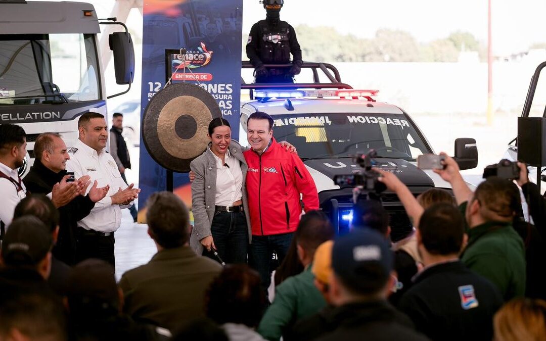 Fortalecen Servicios Públicos y Seguridad en Gómez Palacio con Nuevos Camiones Recolectores y Patrullas