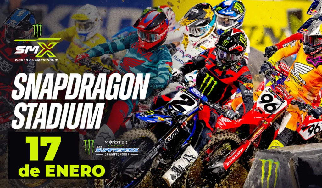 Gana Entradas para el Emocionante Monster Energy AMA Supercross en Snapdragon Stadium