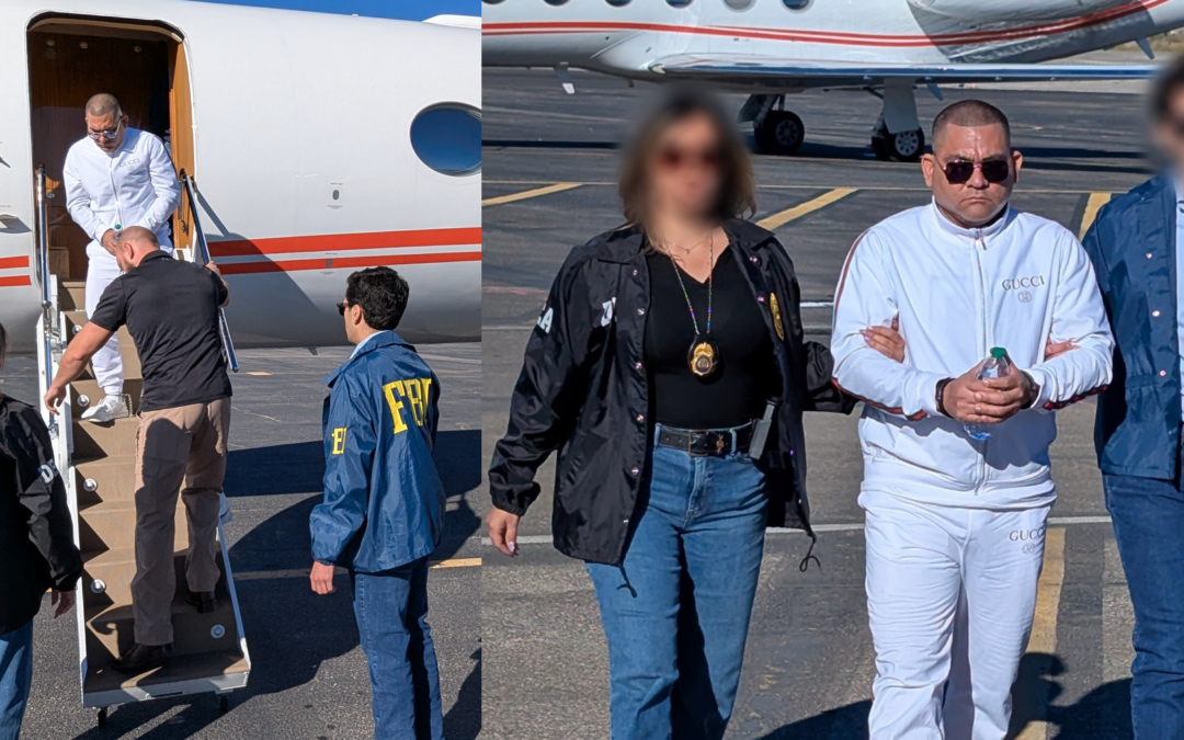 Narcotráfico: Colombiano Luis Guillermo Peralta Comparece en Corte Federal de El Paso Tras Extradición