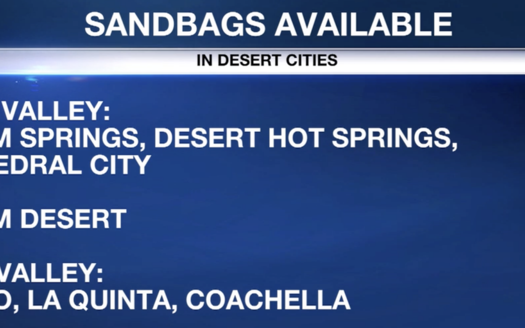 Inundaciones en Valle de Coachella: Ciudades Intensifican Preparación de Emergencia