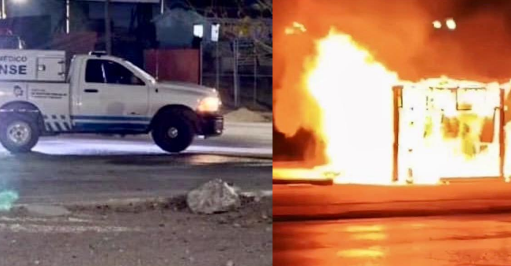 Incendio en Ciudad Juárez cobra la vida de hombre calcinado en puestos de comida