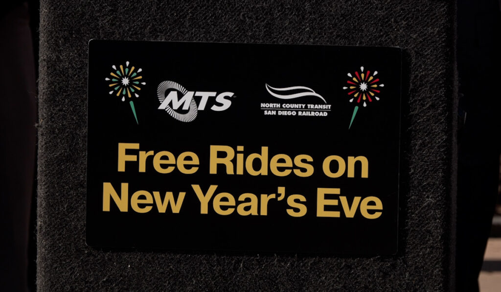 Transporte Público Gratuito en Año Nuevo: ¡Celebra de Forma Segura en San Diego!