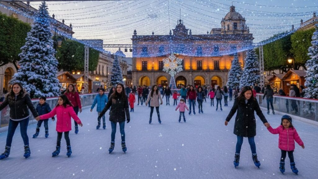 Festival Alegría Corregidora 2025: Descubre los horarios de la pista de hielo