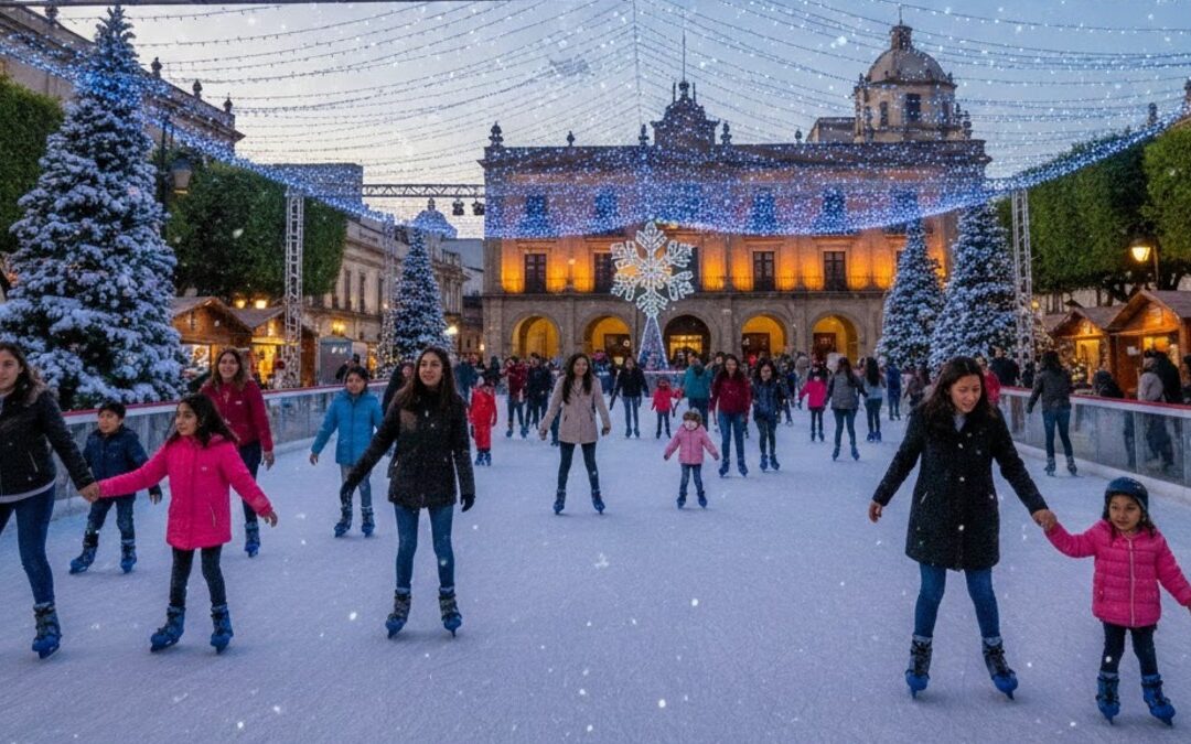 Festival Alegría Corregidora 2025: Descubre los horarios de la pista de hielo