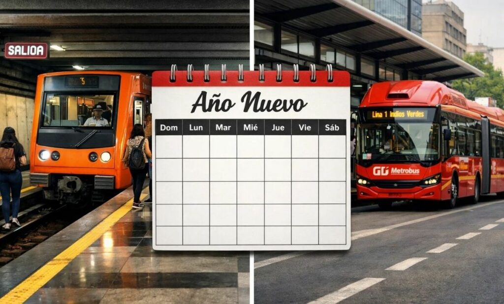 Horarios Metro CDMX y Metrobús: ¿Cuándo abren y cierran el 31 de diciembre y 1 de enero?