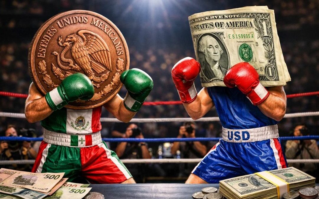 El Peso Mexicano se Fortalece: Cotización de 17.97 por Dólar en 2025