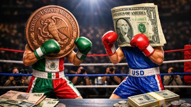El Peso Mexicano se Fortalece: Cotización de 17.97 por Dólar en 2025